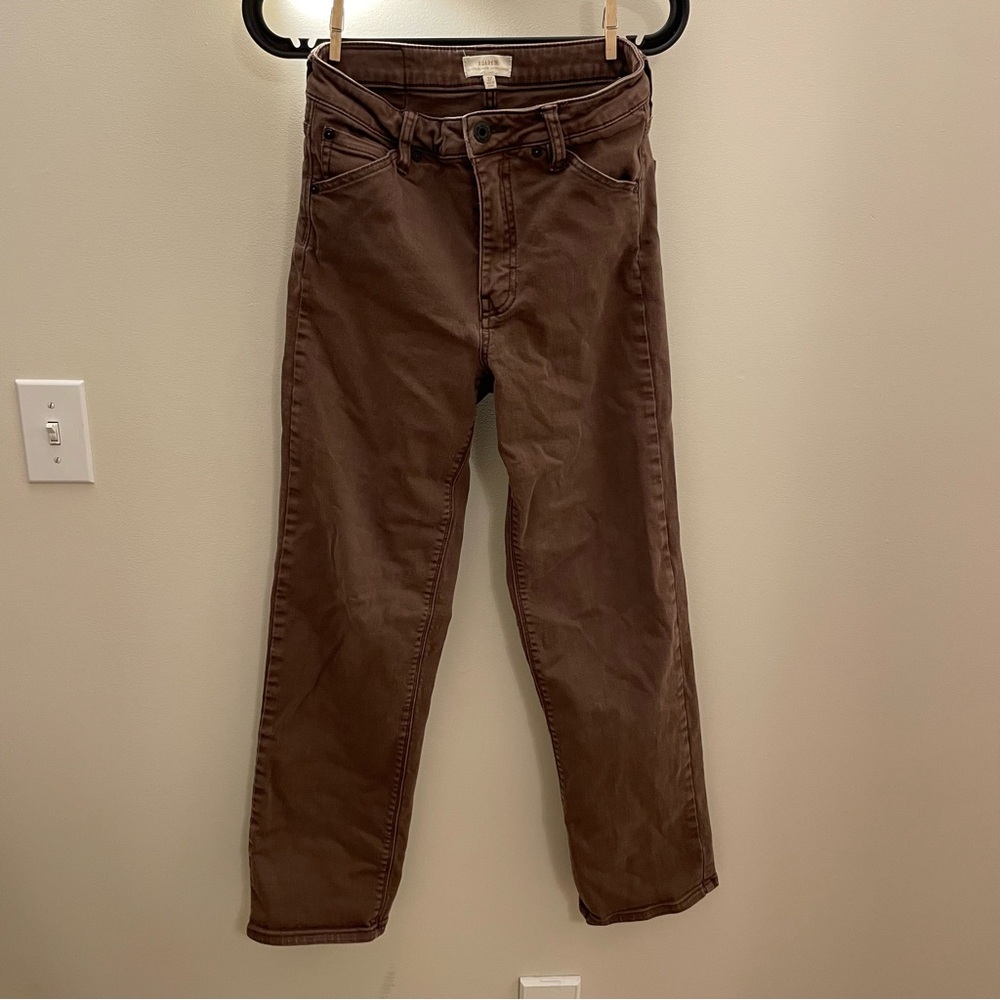 Roark Brown Straight Jeans
